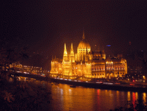 Budapest, Parliament by night
