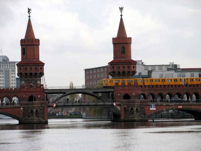 Oberbaumbrücke, Berlin, Bridges, U-bahn